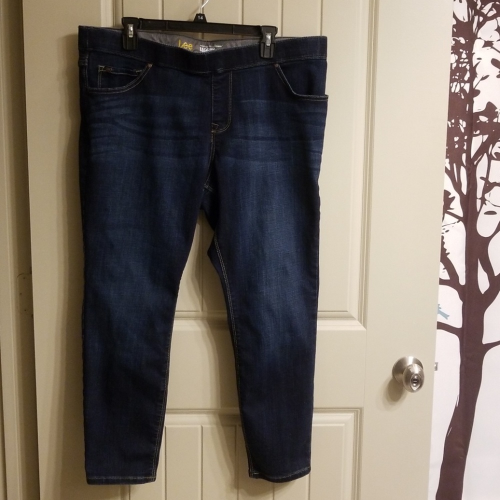 Lee Midrise Fit Jeggings in 16W Petite